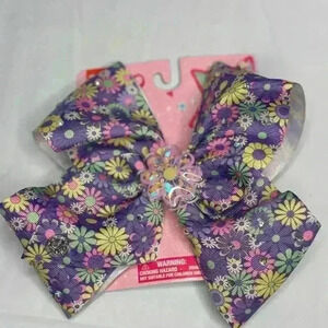 Nickelodeon Jojo Siwa Flower Stones Multicolor Bow Hairbow